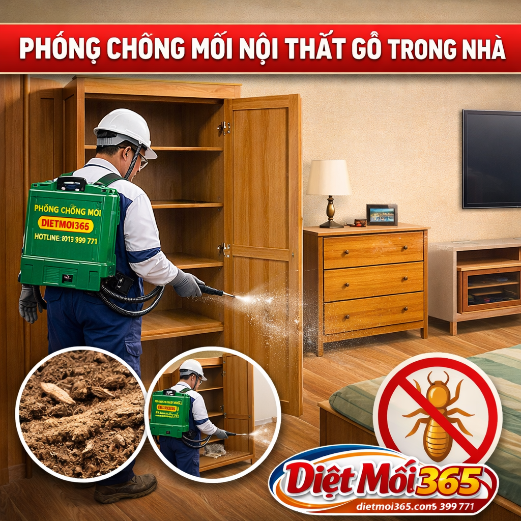 Diệt mối nội thất